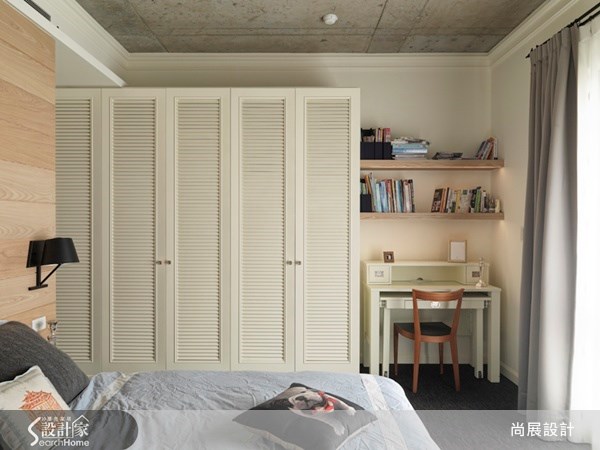 80坪新成屋(5年以下)＿工業風臥室案例圖片＿尚展空間設計＿尚展_42之12