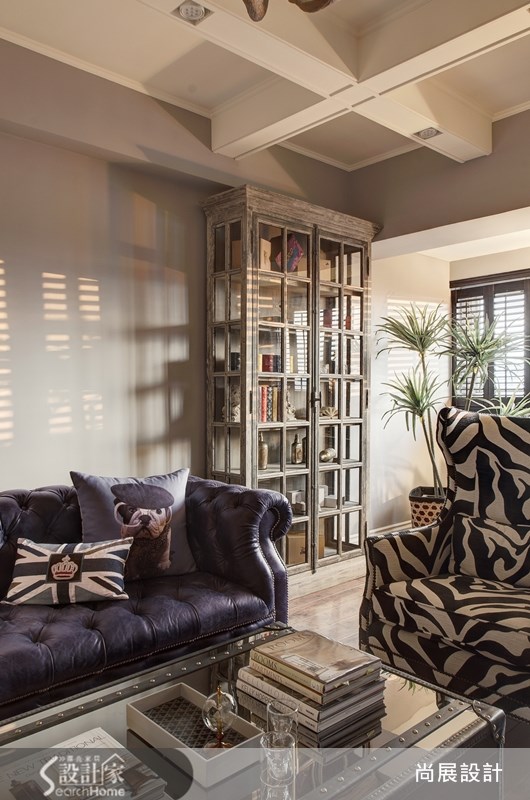 60坪中古屋(5~15年)＿奢華風客廳案例圖片＿尚展空間設計＿尚展_48之2