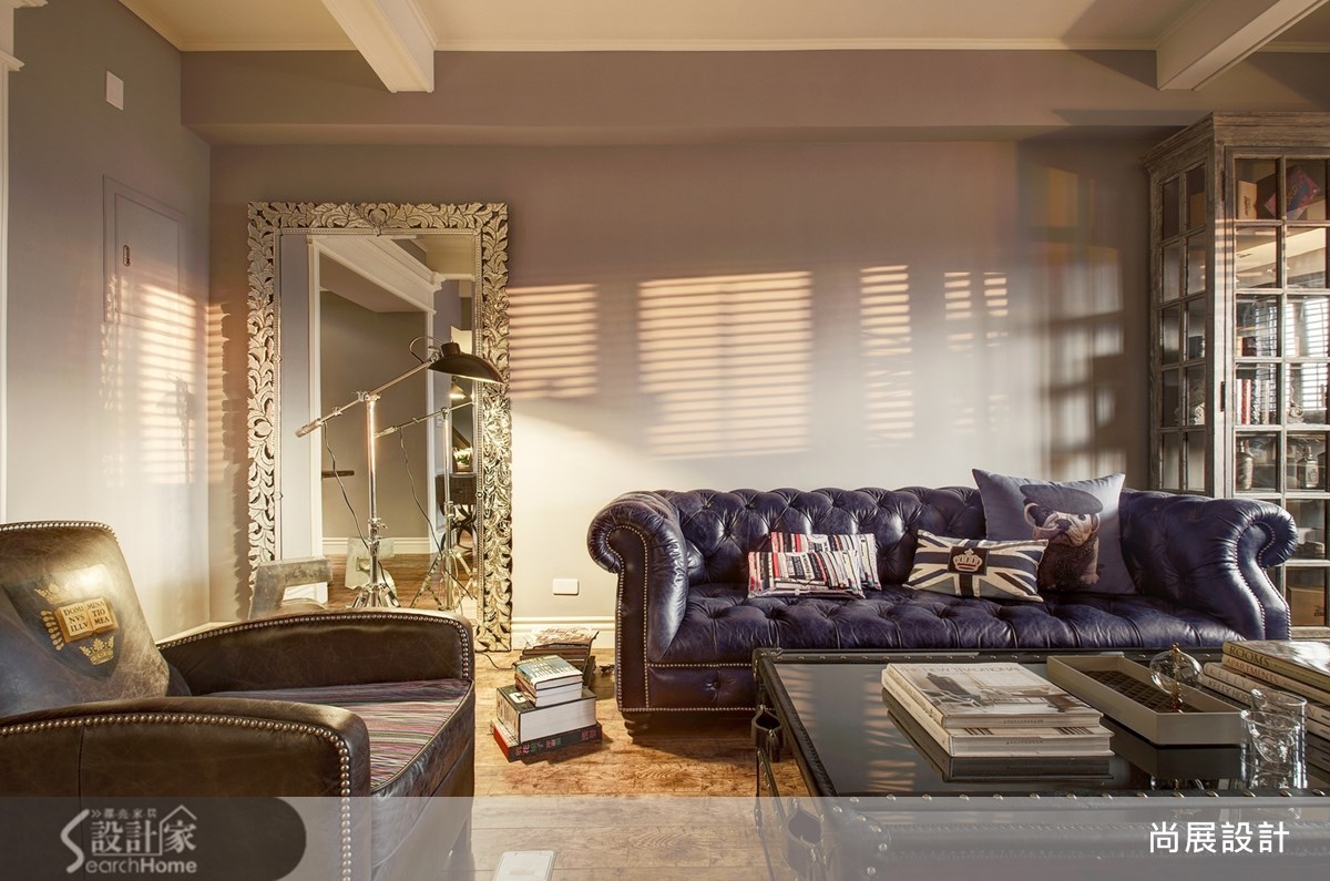 60坪中古屋(5~15年)＿奢華風客廳案例圖片＿尚展空間設計＿尚展_48之3