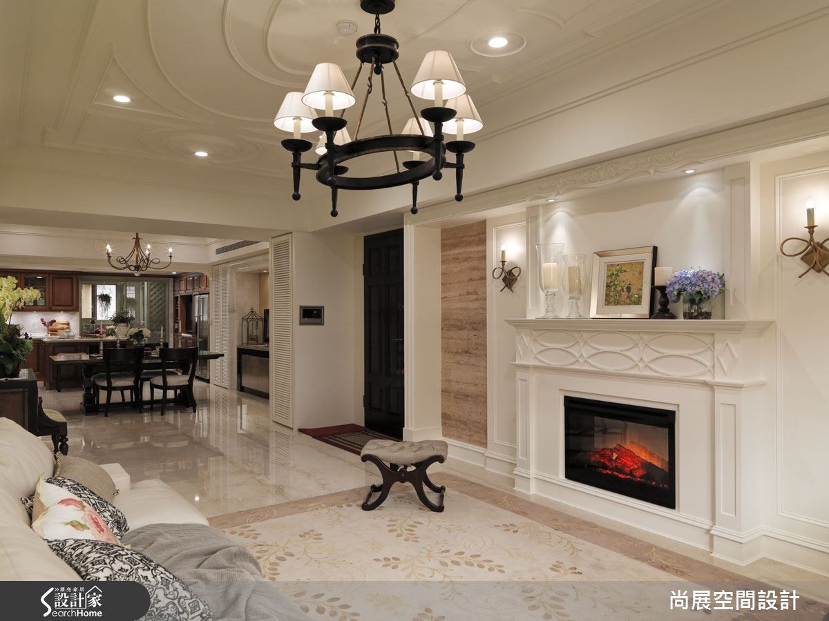 110坪中古屋(5~15年)＿美式風客廳餐廳案例圖片＿尚展空間設計＿尚展_50之5