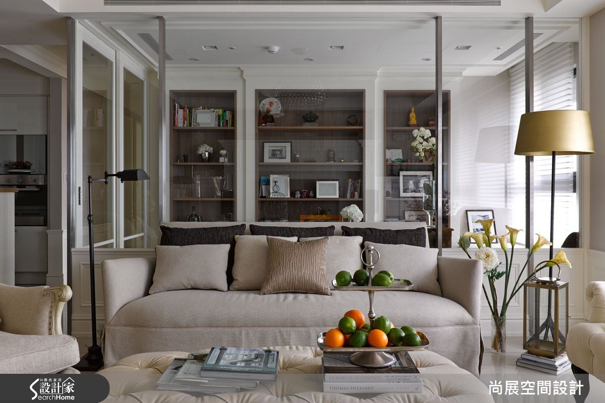 60坪新成屋(5年以下)＿美式風客廳案例圖片＿尚展空間設計＿尚展_51之6