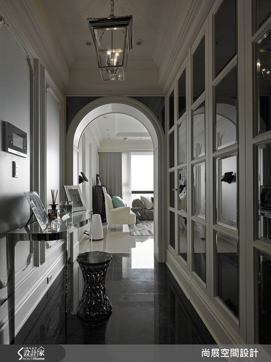 70坪新成屋(5年以下)＿奢華風走廊案例圖片＿尚展空間設計＿尚展_53之1
