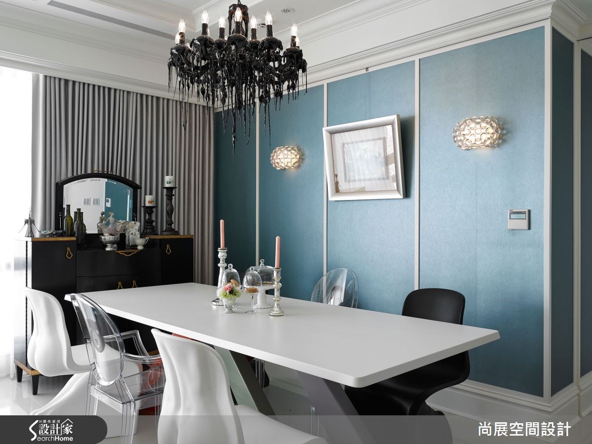 70坪新成屋(5年以下)＿奢華風餐廳案例圖片＿尚展空間設計＿尚展_53之4
