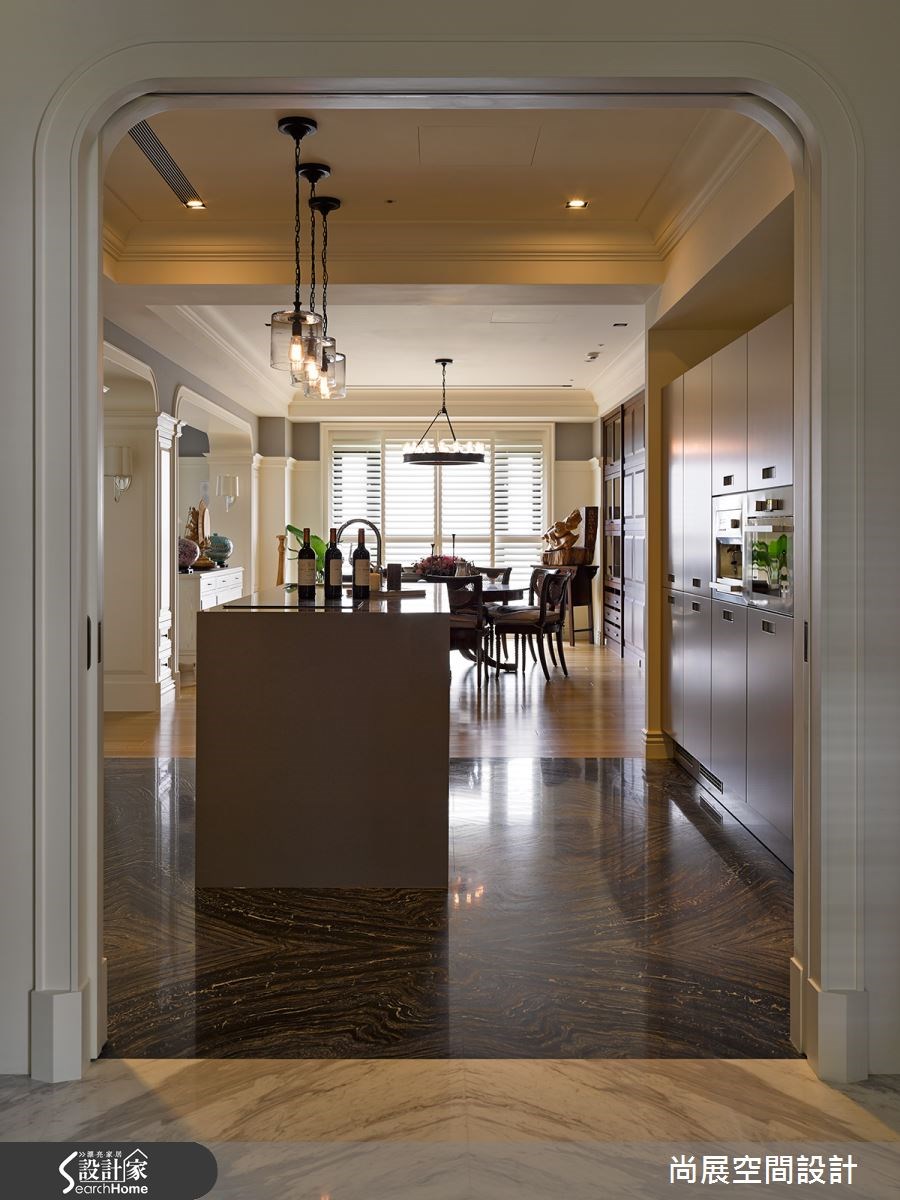 135坪新成屋(5年以下)＿美式風吧檯案例圖片＿尚展空間設計＿尚展_54之6