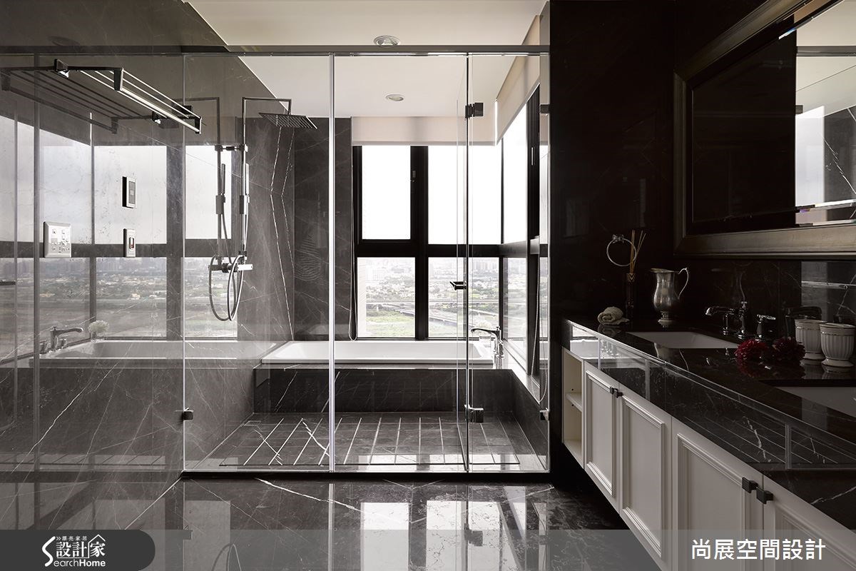 135坪新成屋(5年以下)＿美式風浴室案例圖片＿尚展空間設計＿尚展_54之9