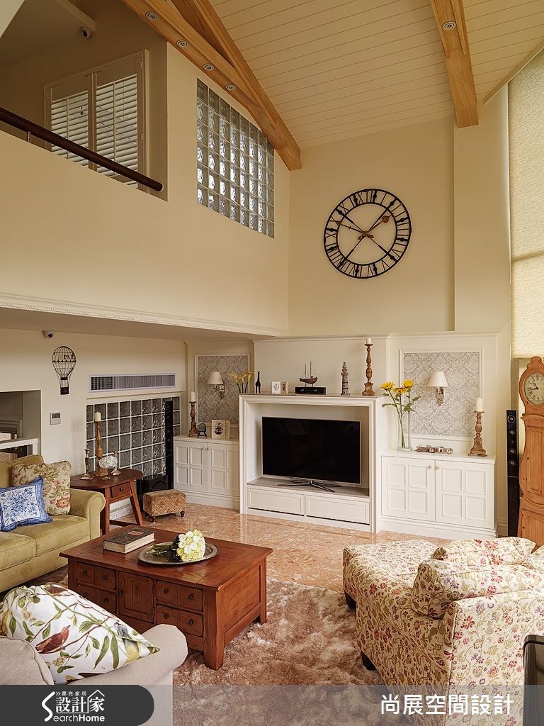 95坪中古屋(5~15年)＿美式風客廳案例圖片＿尚展空間設計＿尚展_60之2