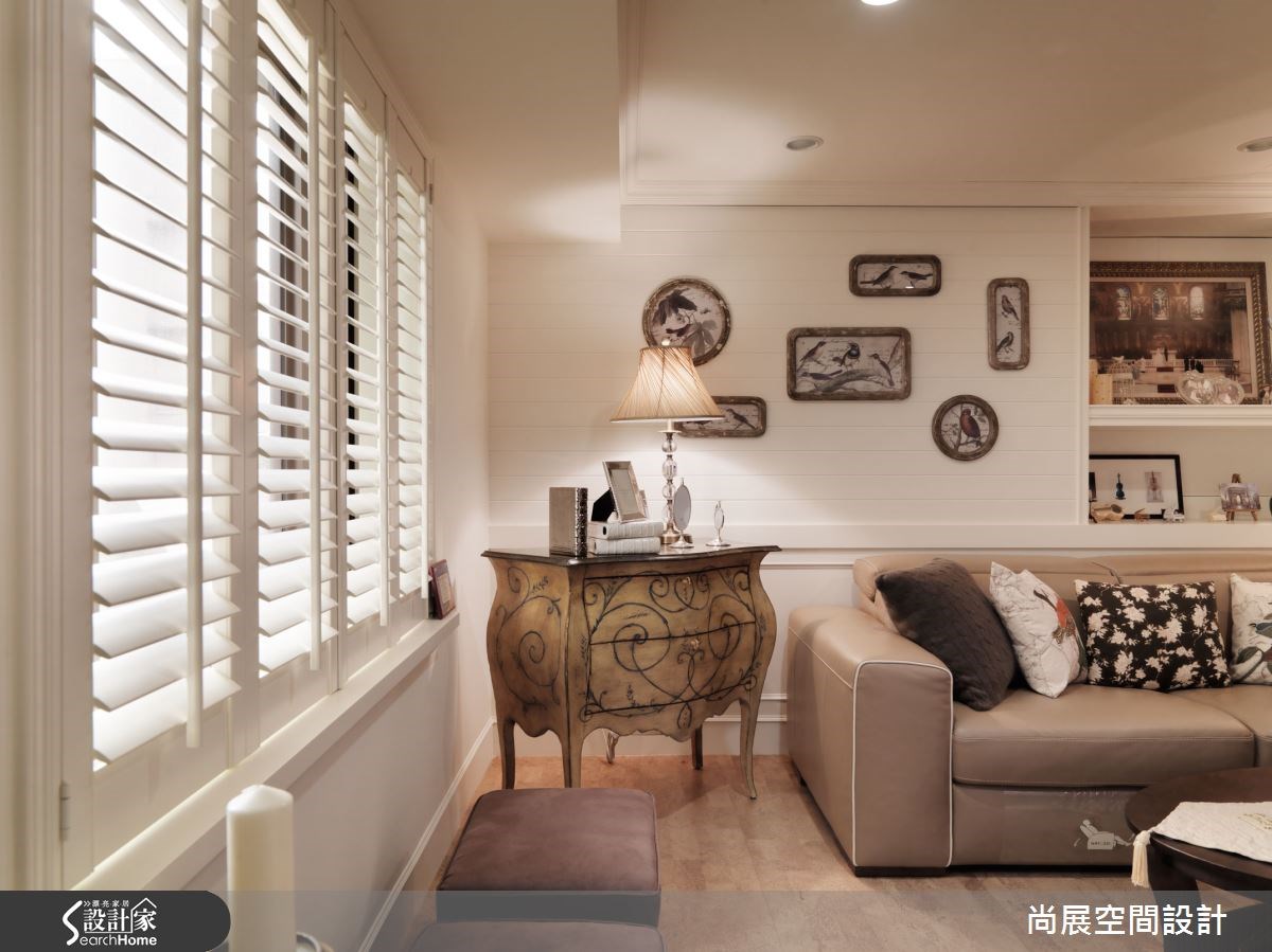 45坪中古屋(5~15年)＿美式風客廳案例圖片＿尚展空間設計＿尚展_61之4
