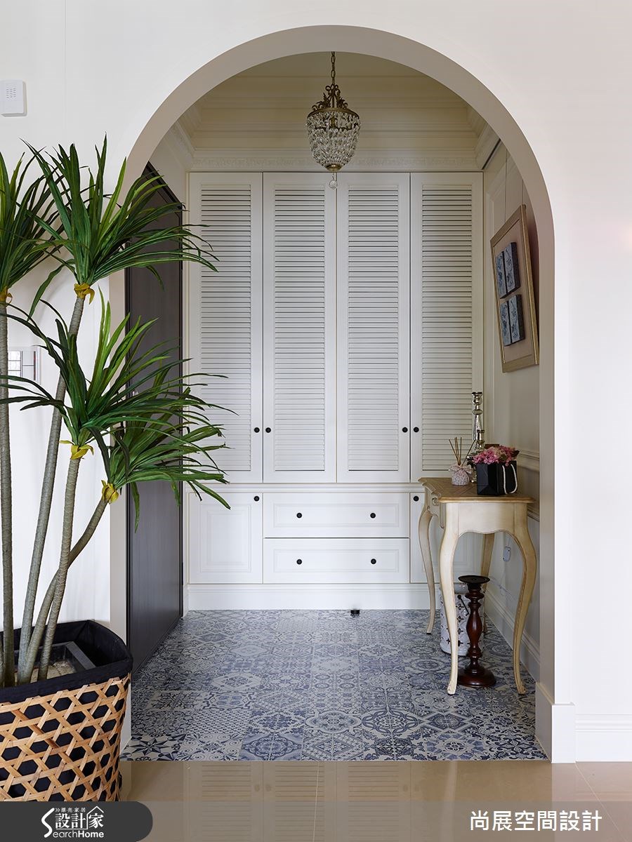 102坪新成屋(5年以下)＿美式風玄關案例圖片＿尚展空間設計＿尚展_63之2