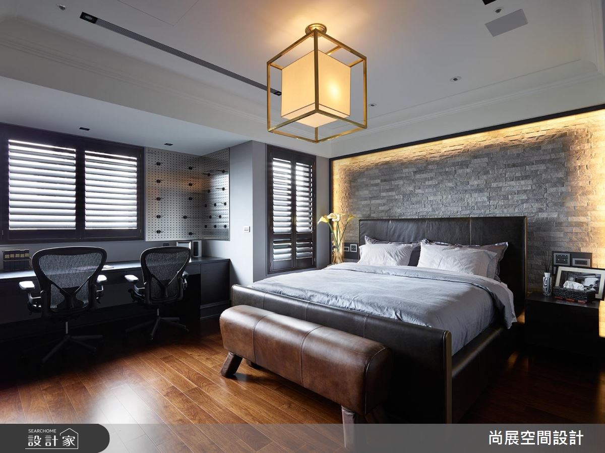 136坪新成屋(5年以下)＿美式風臥室案例圖片＿尚展空間設計＿尚展_68之12