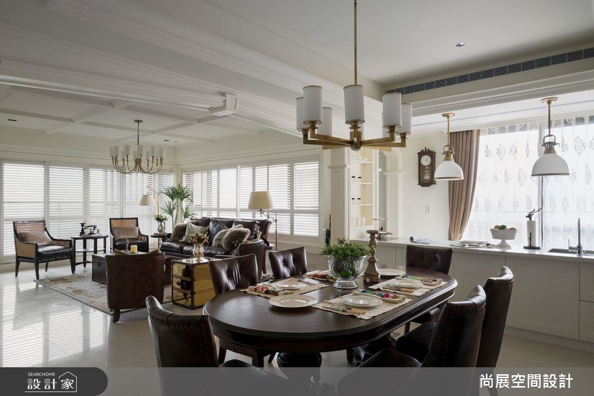 90坪新成屋(5年以下)＿美式風案例圖片＿尚展空間設計＿尚展_77之3