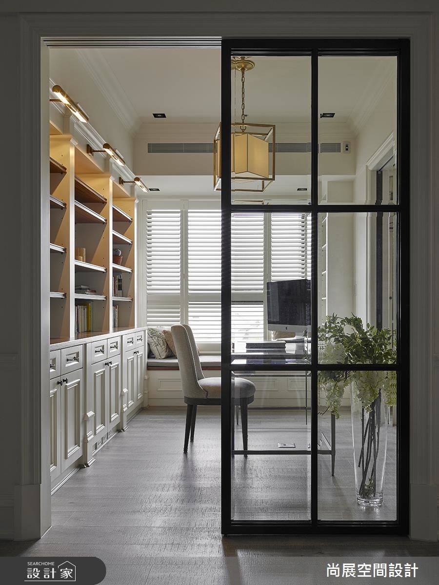 40坪預售屋＿美式風書房案例圖片＿尚展空間設計＿尚展_81之14