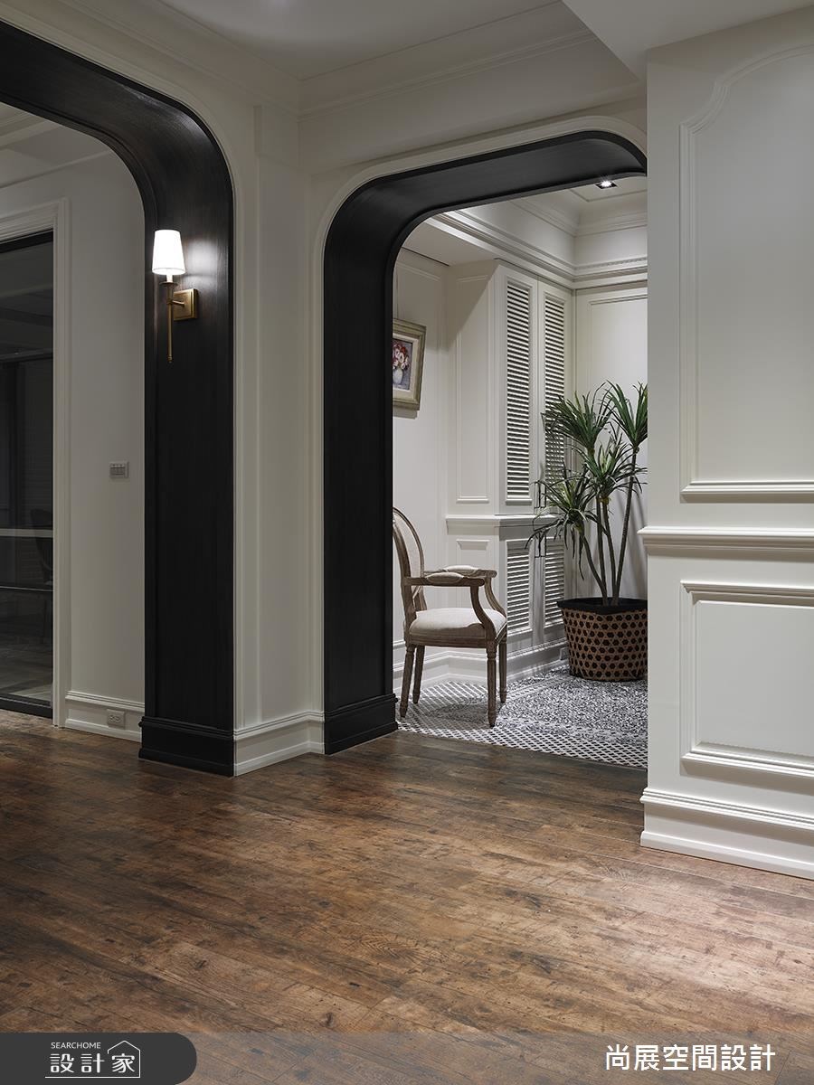 128坪預售屋＿美式風走廊案例圖片＿尚展空間設計＿尚展_82之13