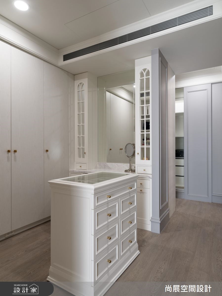 106坪預售屋＿美式風更衣間案例圖片＿尚展空間設計＿尚展_84之23