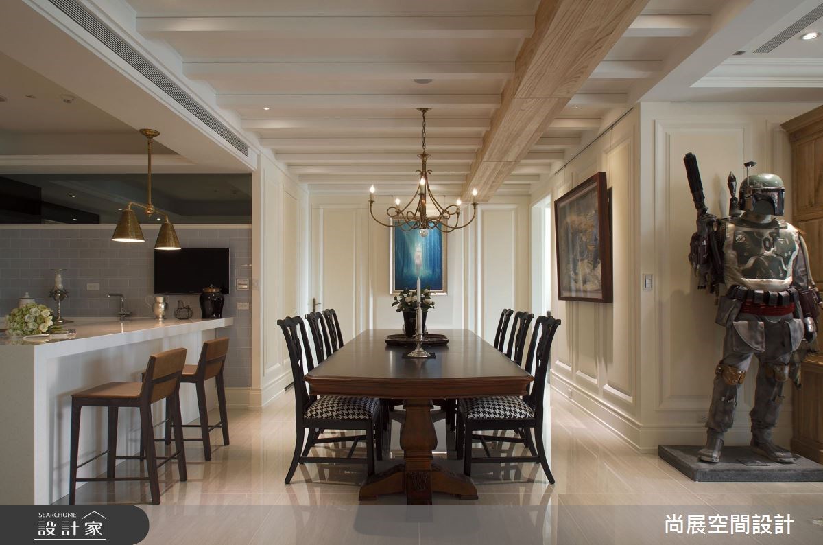 100坪預售屋＿美式風餐廳案例圖片＿尚展空間設計＿尚展_85之10