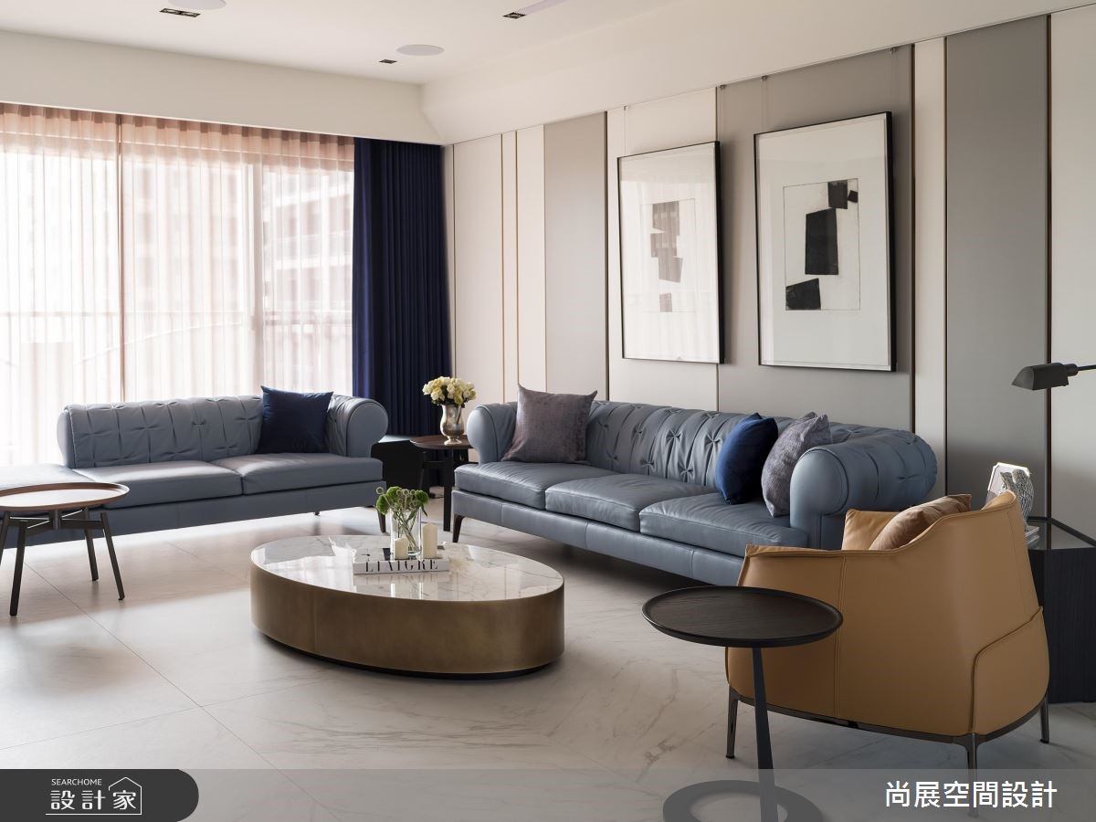 120坪預售屋＿現代風客廳案例圖片＿尚展空間設計＿尚展_87之5
