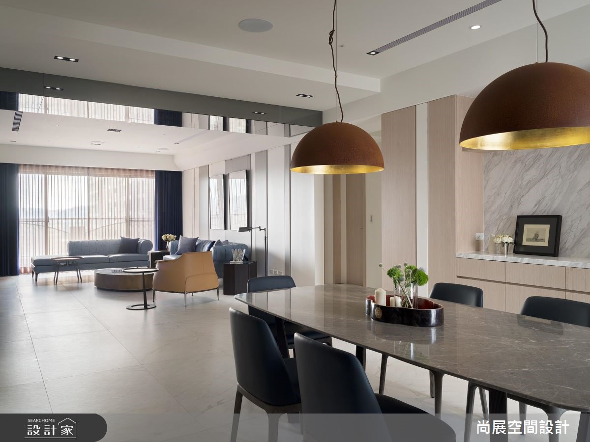 120坪預售屋＿現代風客廳餐廳案例圖片＿尚展空間設計＿尚展_87之6