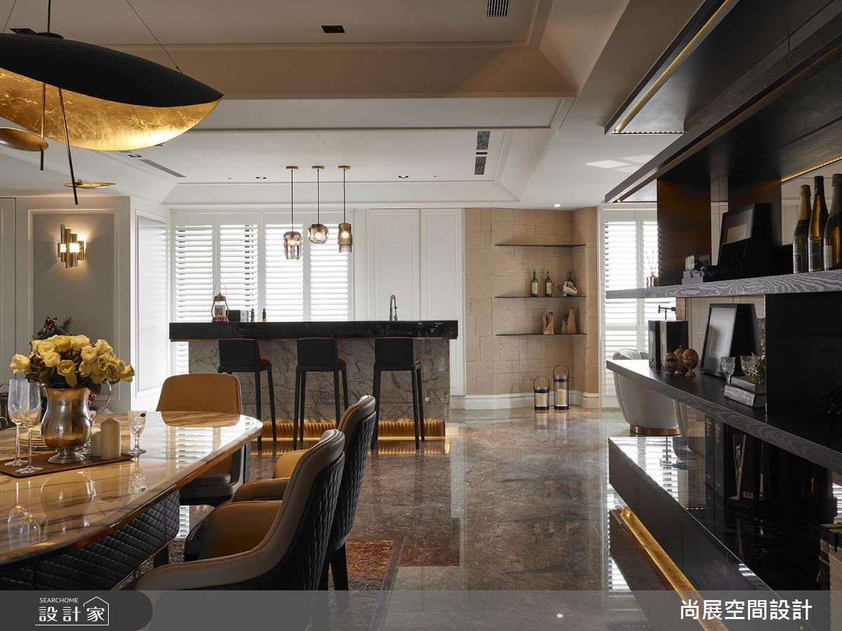 160坪預售屋＿現代風餐廳案例圖片＿尚展空間設計＿尚展_88之8