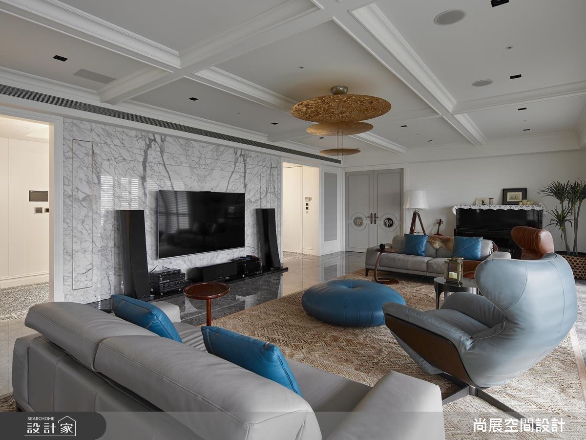 160坪預售屋＿現代風客廳案例圖片＿尚展空間設計＿尚展_88之15