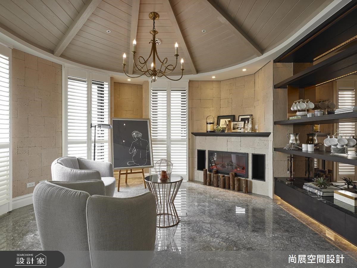 160坪預售屋＿現代風客廳案例圖片＿尚展空間設計＿尚展_88之1