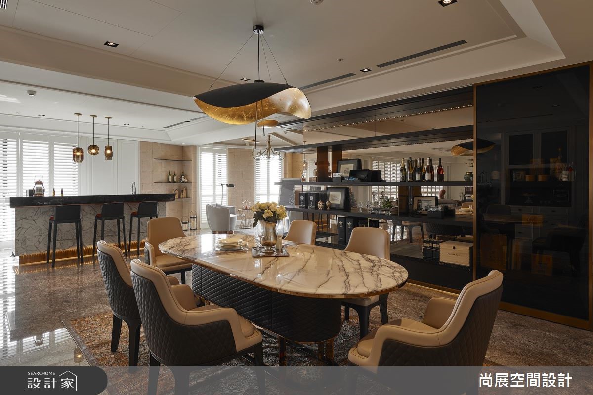160坪預售屋＿現代風餐廳案例圖片＿尚展空間設計＿尚展_88之7