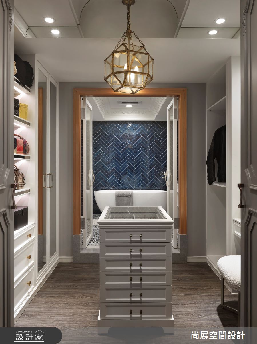 135坪新成屋(5年以下)＿新古典更衣間案例圖片＿尚展空間設計＿尚展_91之20