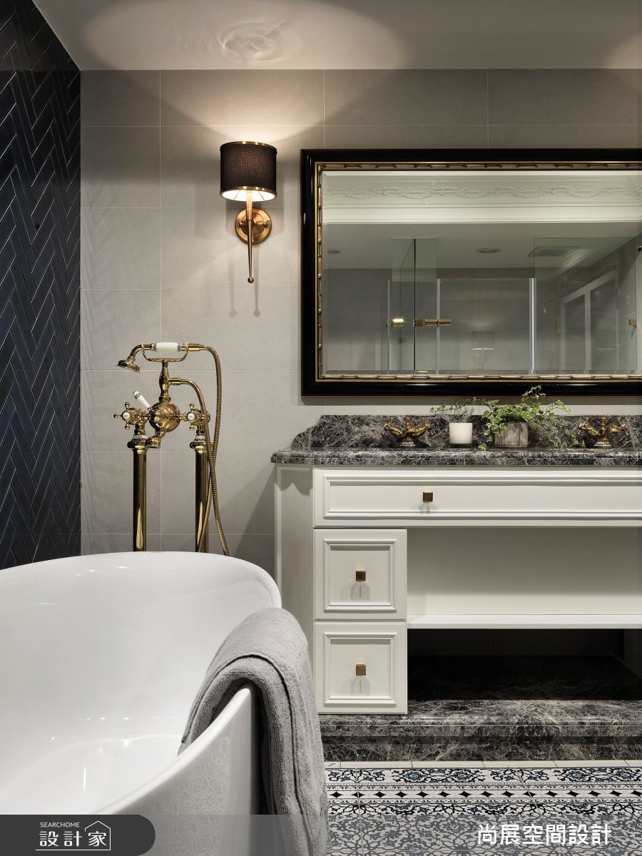 135坪新成屋(5年以下)＿新古典浴室案例圖片＿尚展空間設計＿尚展_91之23