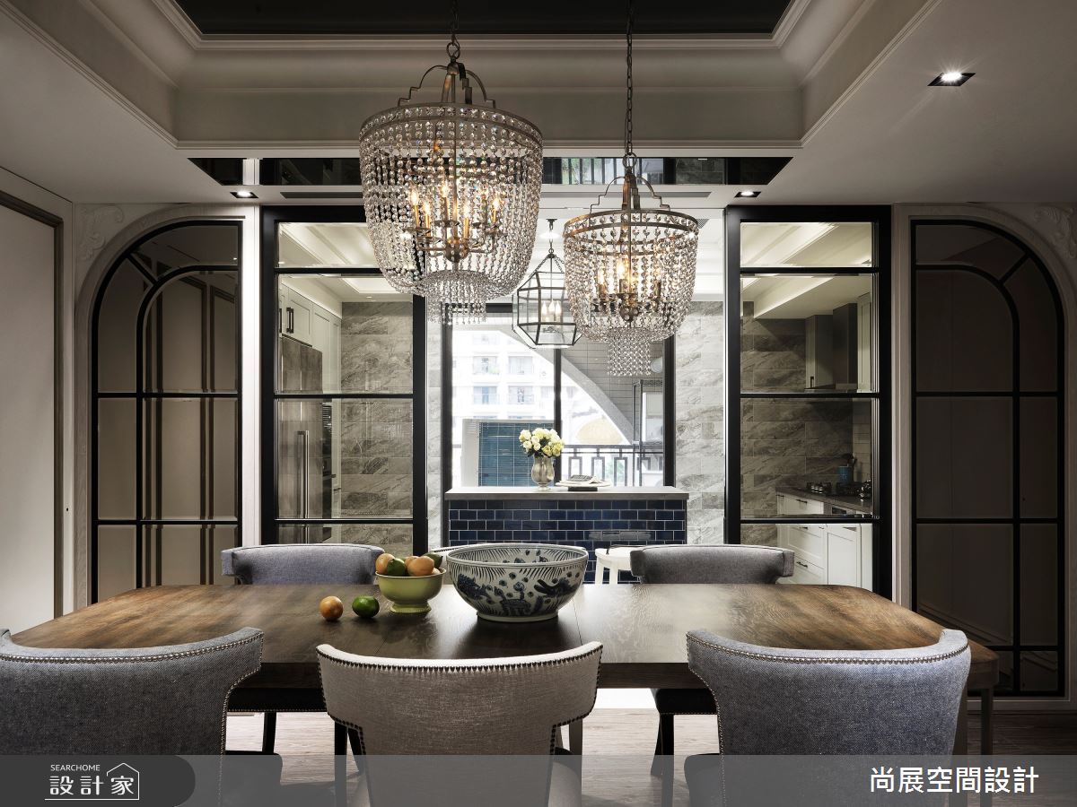 135坪新成屋(5年以下)＿新古典餐廳案例圖片＿尚展空間設計＿尚展_91之12