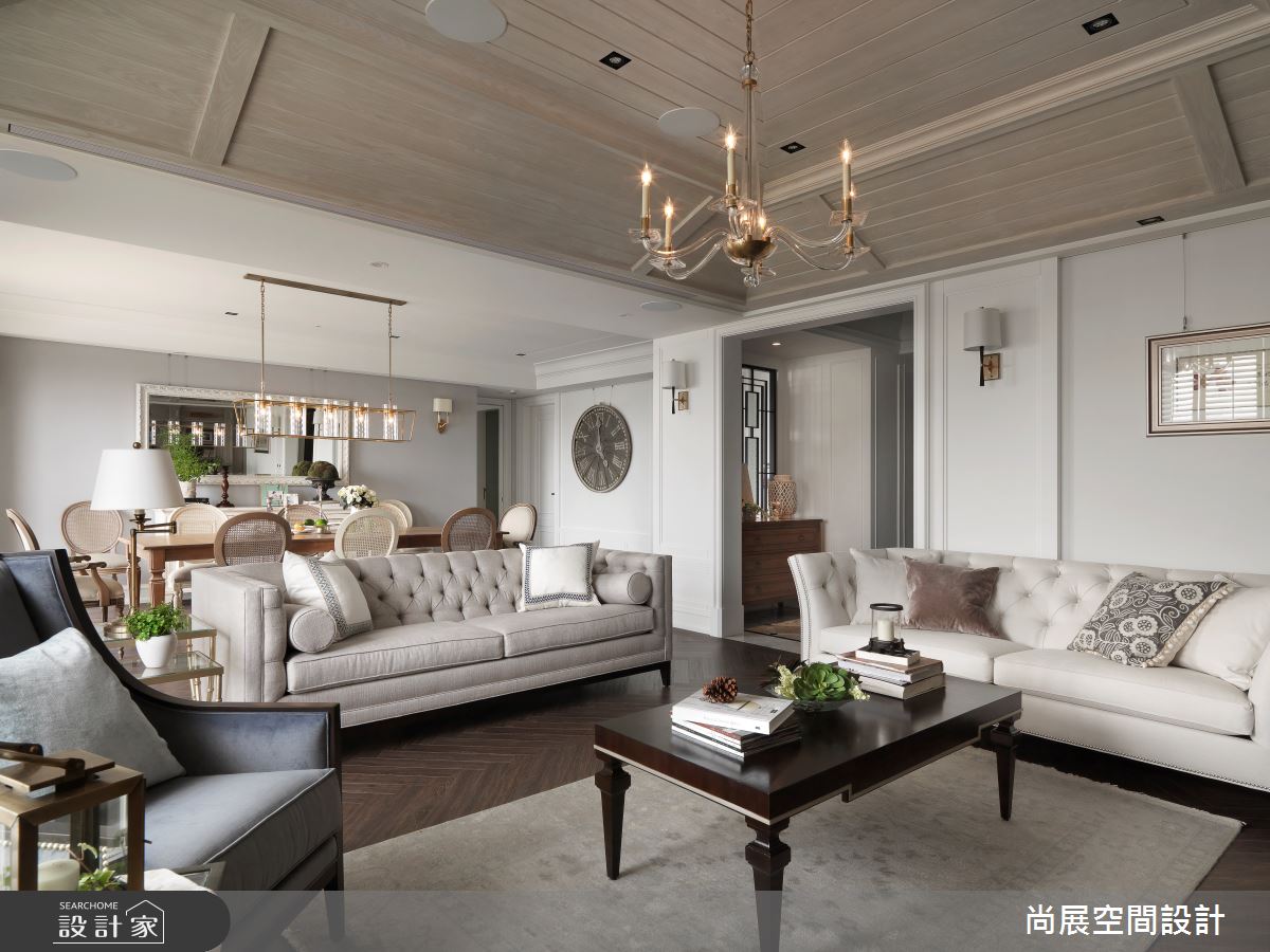 165坪新成屋(5年以下)＿美式風客廳案例圖片＿尚展空間設計＿尚展_92之9