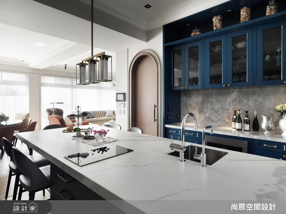 135坪新成屋(5年以下)＿美式風廚房案例圖片＿尚展空間設計＿尚展_95之13