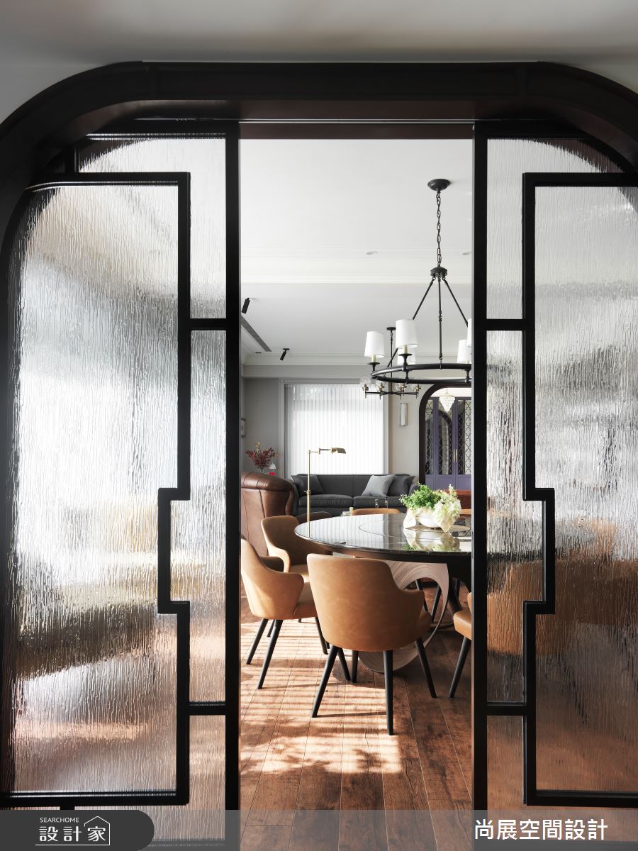 135坪新成屋(5年以下)＿美式風走廊案例圖片＿尚展空間設計＿尚展_95之15