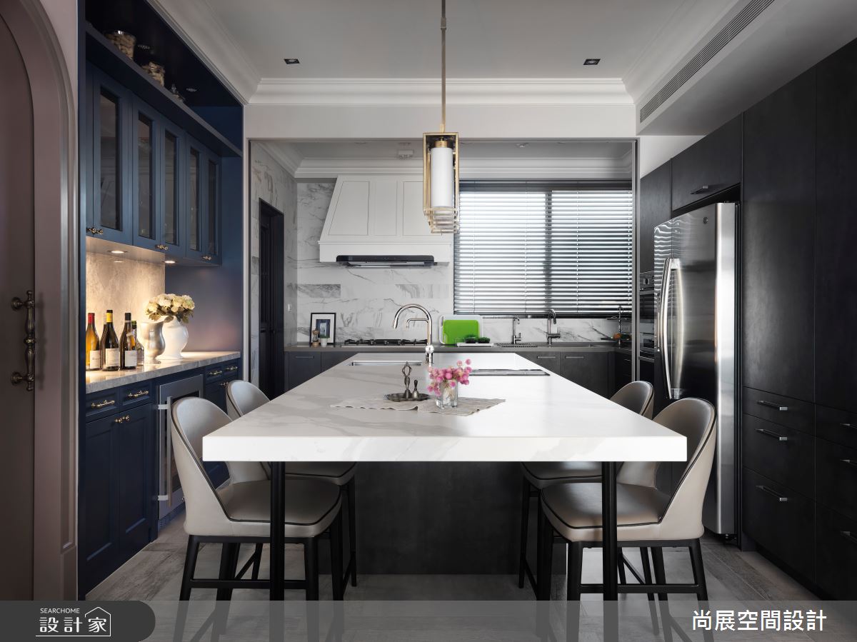 135坪新成屋(5年以下)＿美式風廚房案例圖片＿尚展空間設計＿尚展_95之11