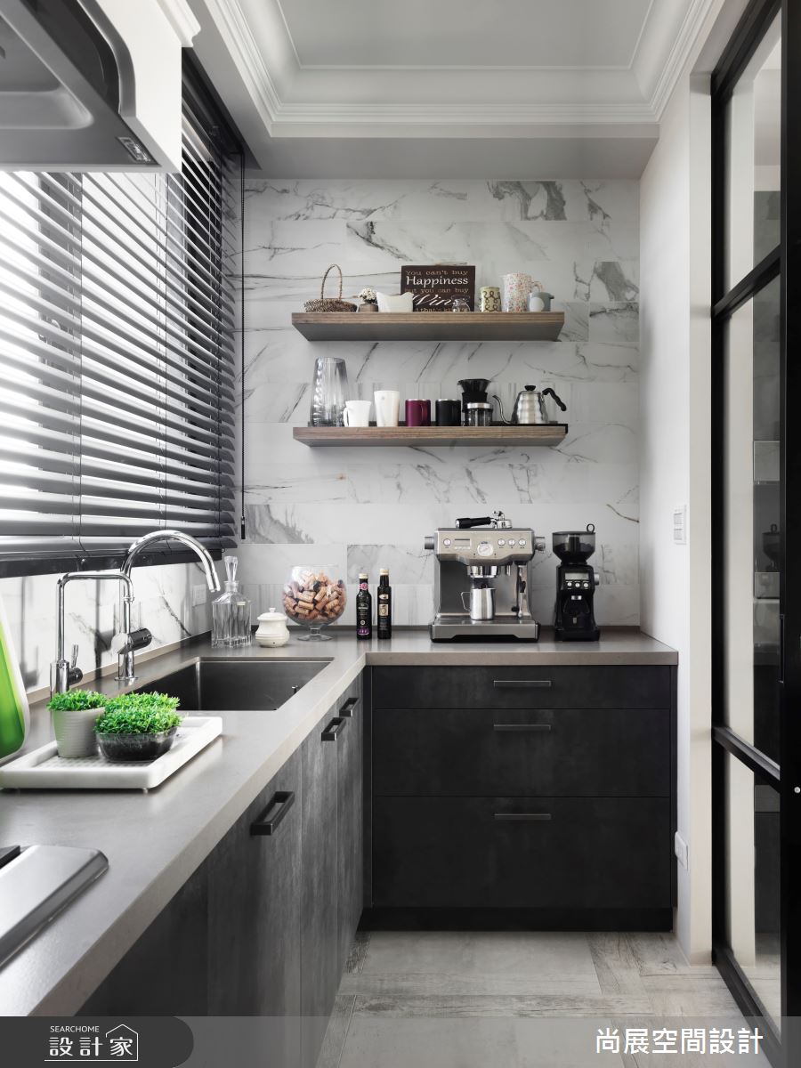 135坪新成屋(5年以下)＿美式風廚房案例圖片＿尚展空間設計＿尚展_95之17