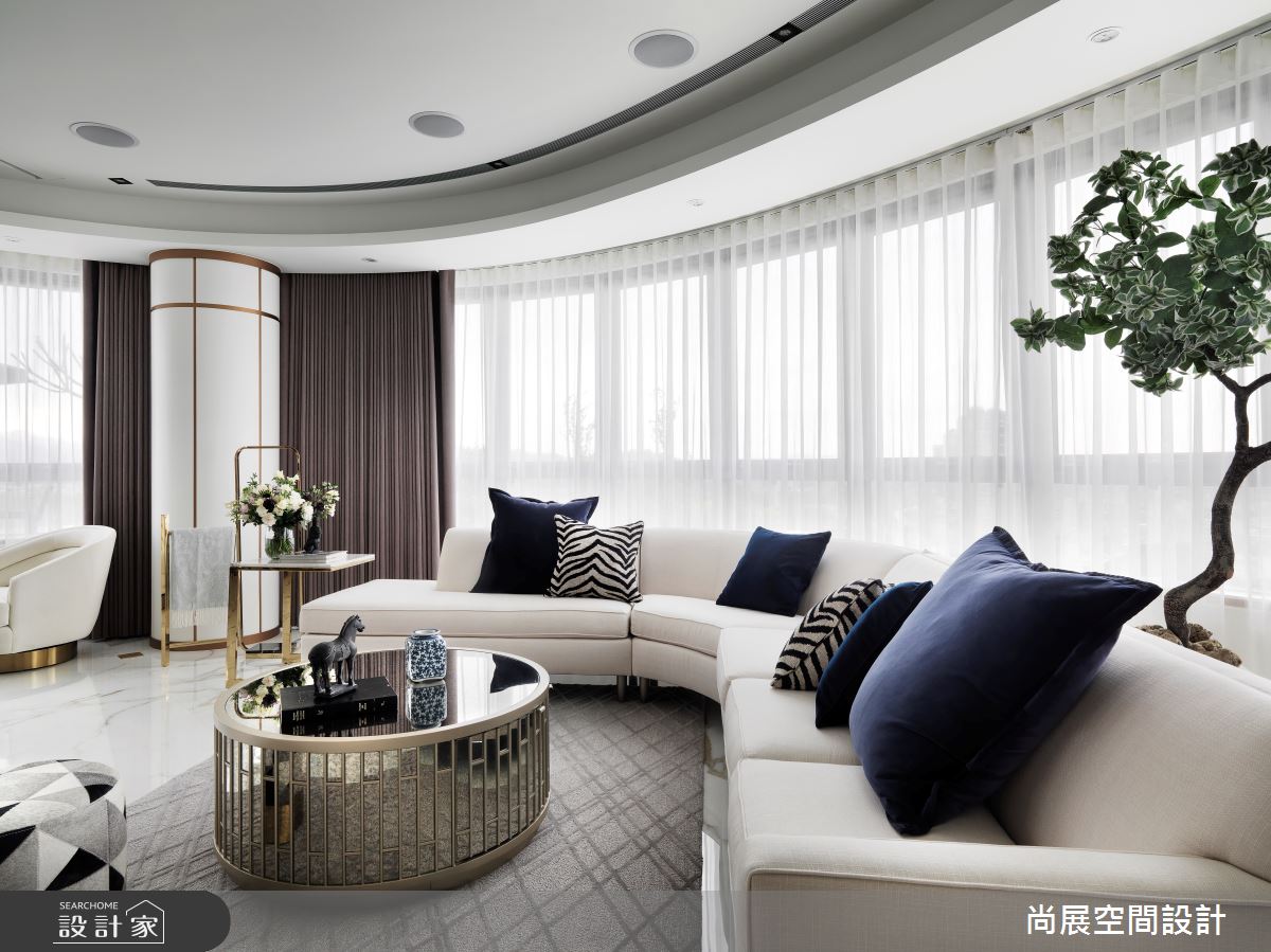 110坪新成屋(5年以下)＿新古典客廳案例圖片＿尚展空間設計＿尚展_97之9