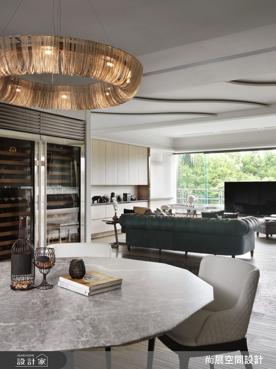 90坪中古屋(5~15年)＿美式風餐廳案例圖片＿尚展空間設計＿尚展_98之4