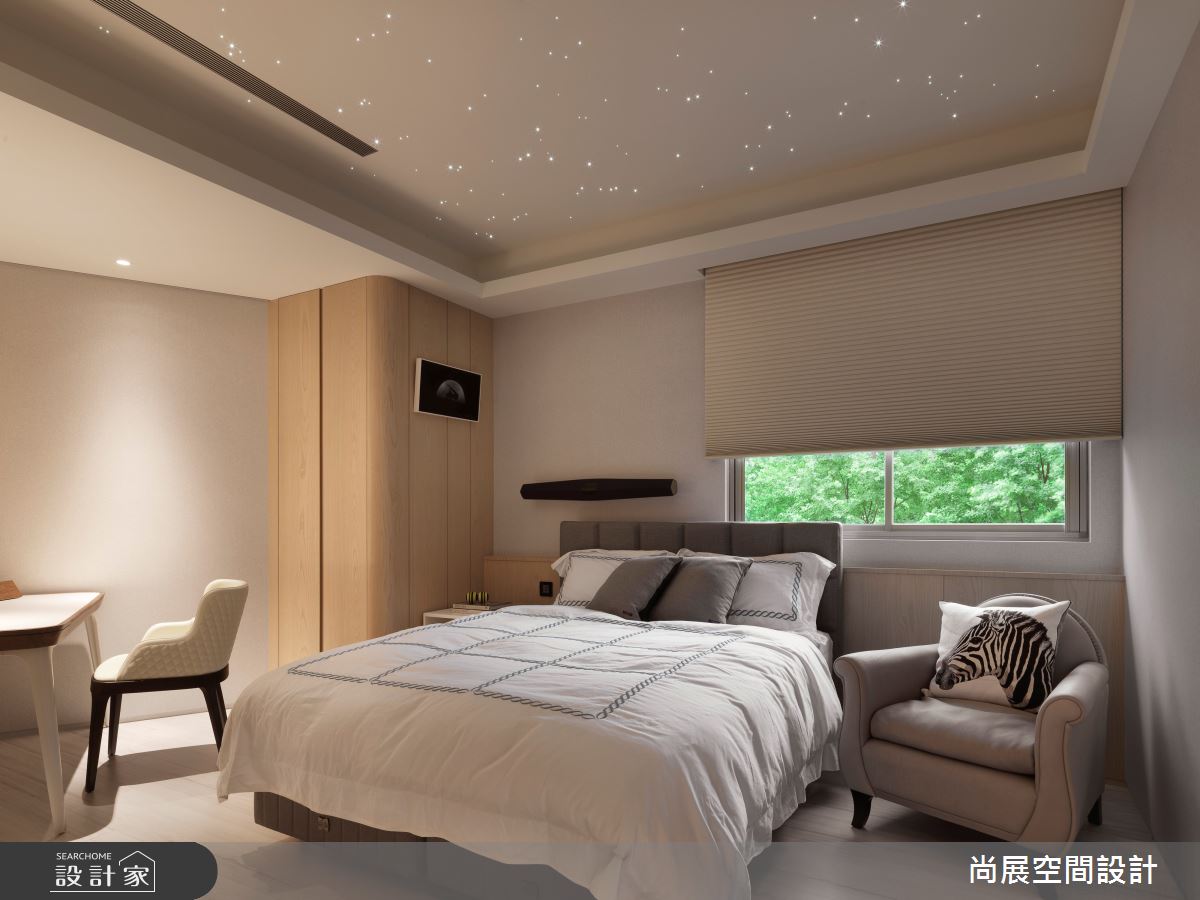 90坪中古屋(5~15年)＿美式風臥室案例圖片＿尚展空間設計＿尚展_98之15