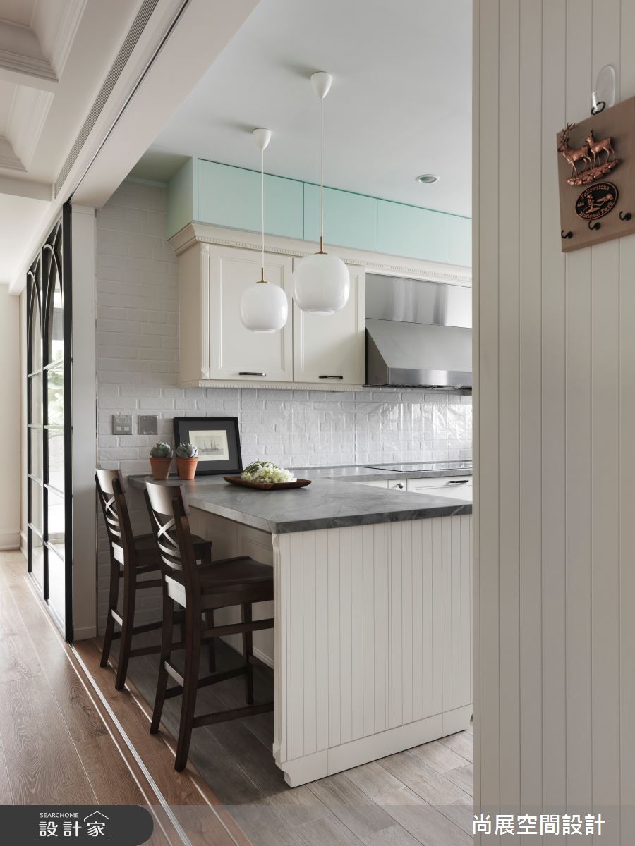 63坪新成屋(5年以下)＿北歐風廚房中島案例圖片＿尚展空間設計＿尚展_99之13