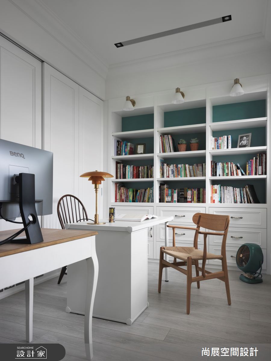 63坪新成屋(5年以下)＿北歐風書房工作區案例圖片＿尚展空間設計＿尚展_99之19