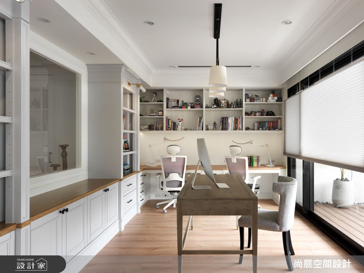 135坪新成屋(5年以下)＿美式風工作區案例圖片＿尚展空間設計＿尚展_100之11