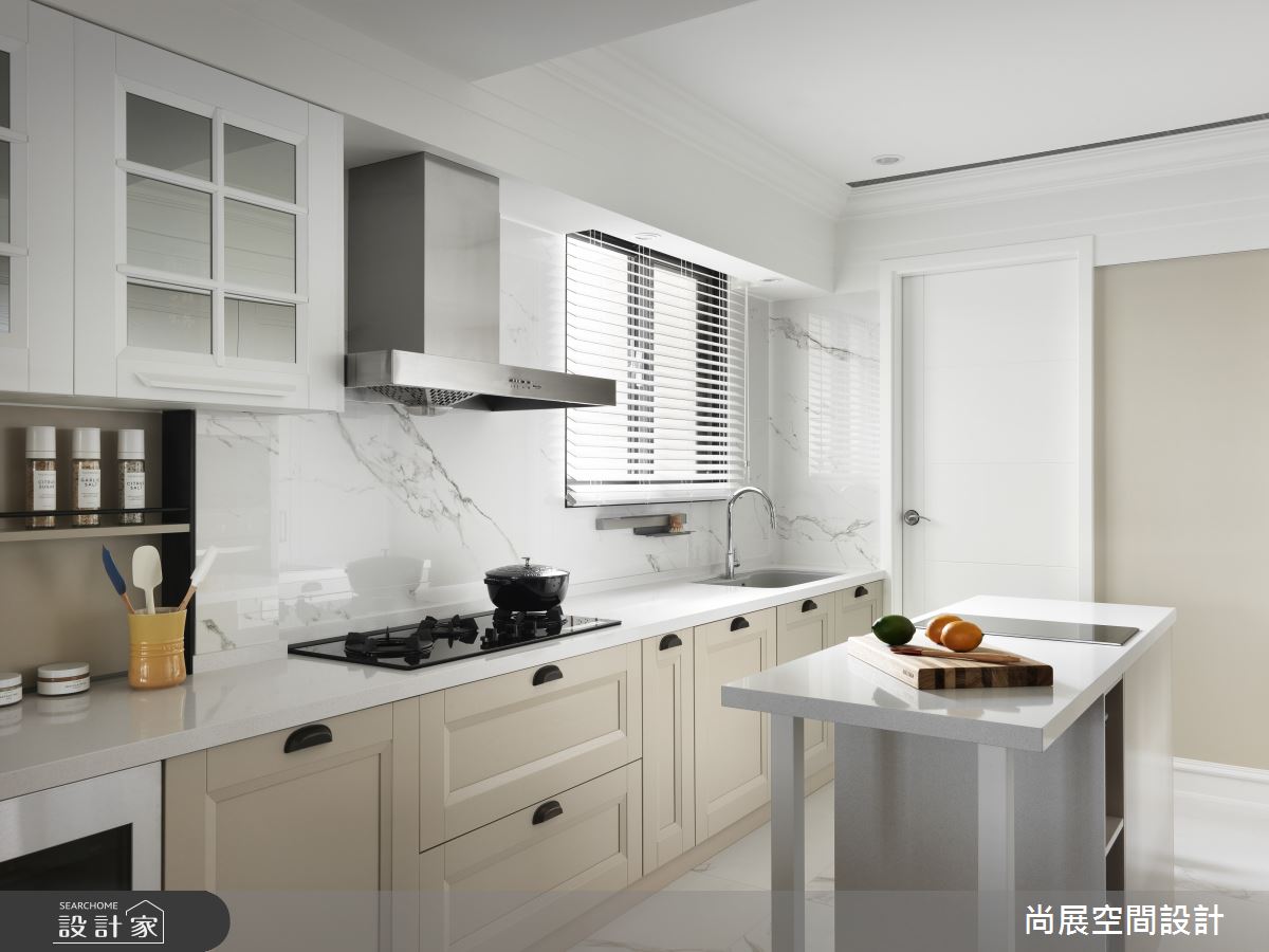 135坪新成屋(5年以下)＿美式風廚房案例圖片＿尚展空間設計＿尚展_100之14