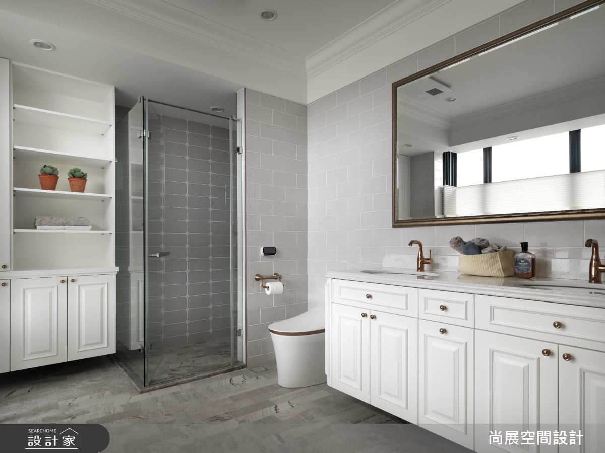 135坪新成屋(5年以下)＿美式風浴室案例圖片＿尚展空間設計＿尚展_100之24