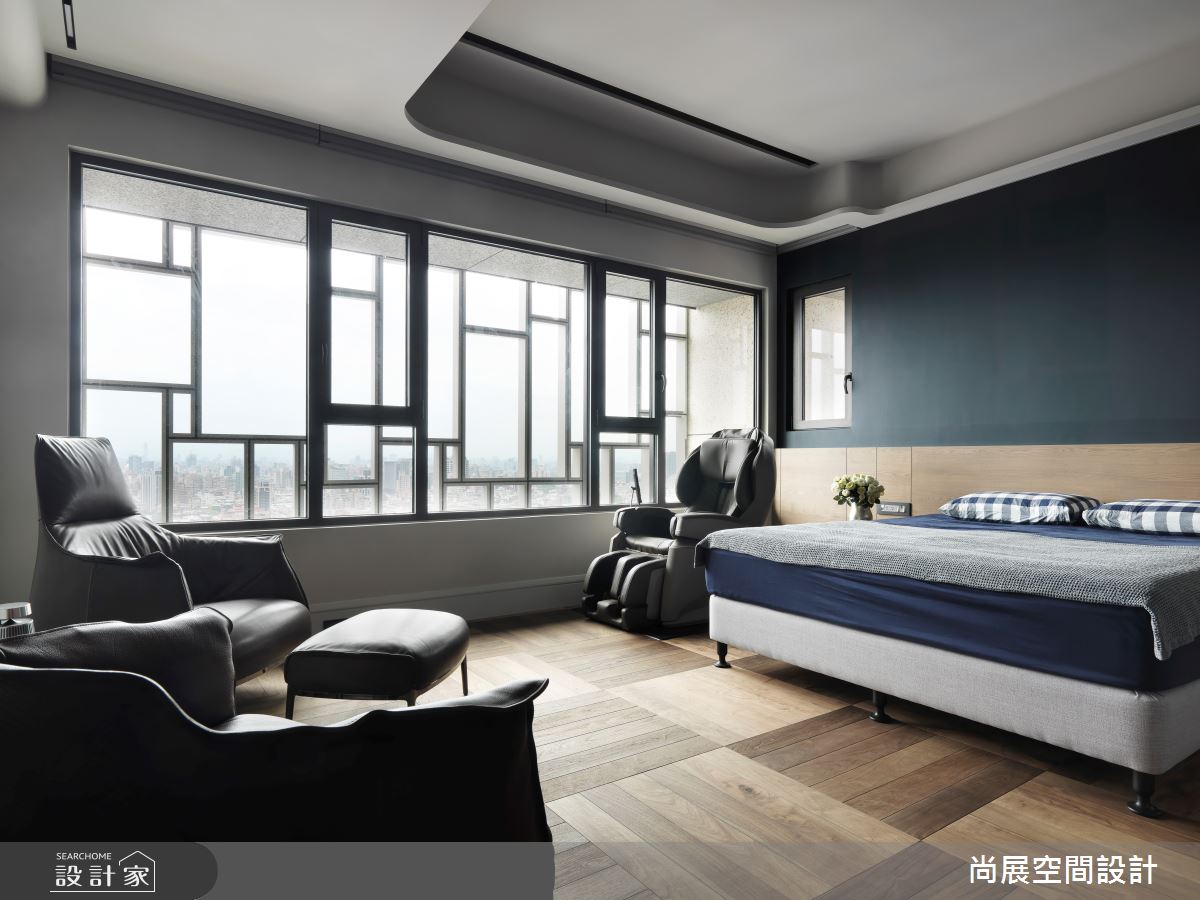 135坪新成屋(5年以下)＿美式風臥室案例圖片＿尚展空間設計＿尚展_101之14