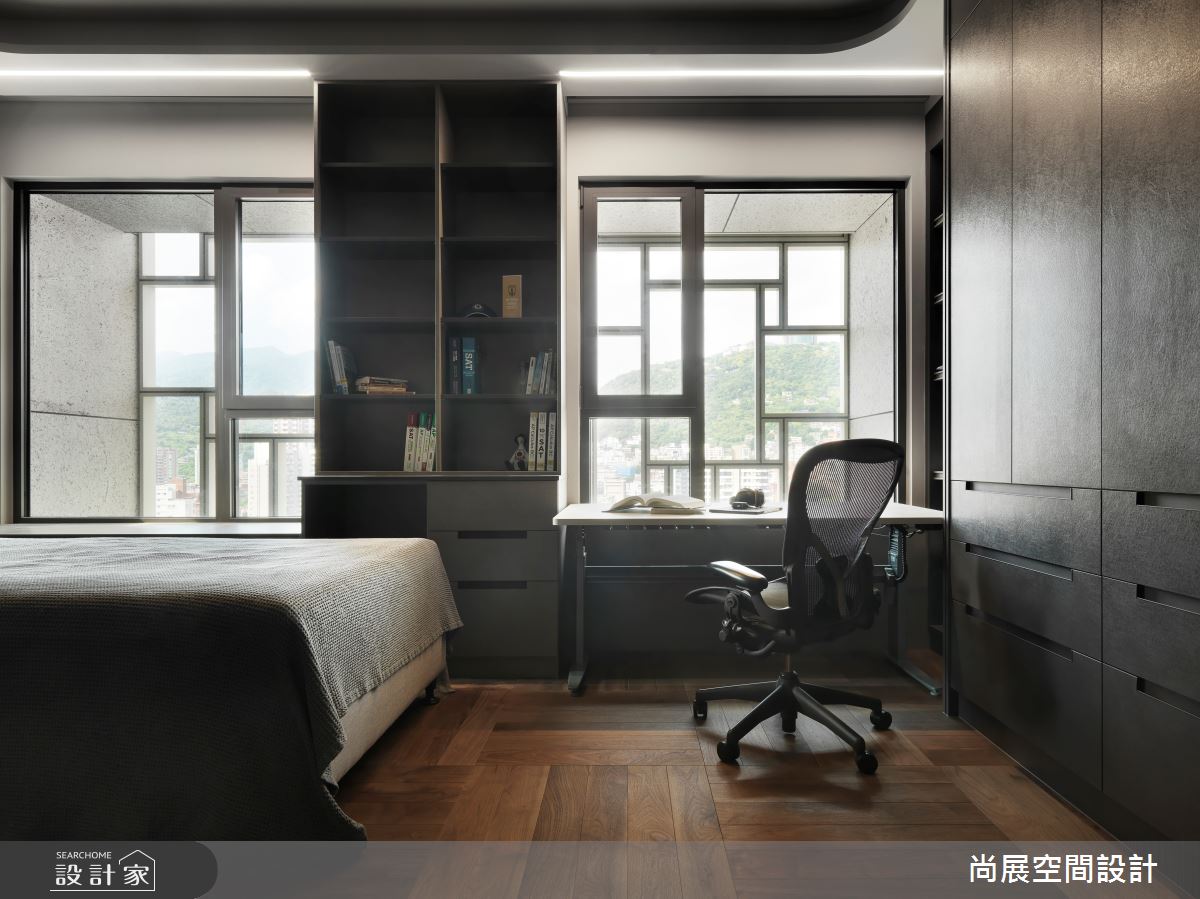 135坪新成屋(5年以下)＿美式風臥室案例圖片＿尚展空間設計＿尚展_101之19