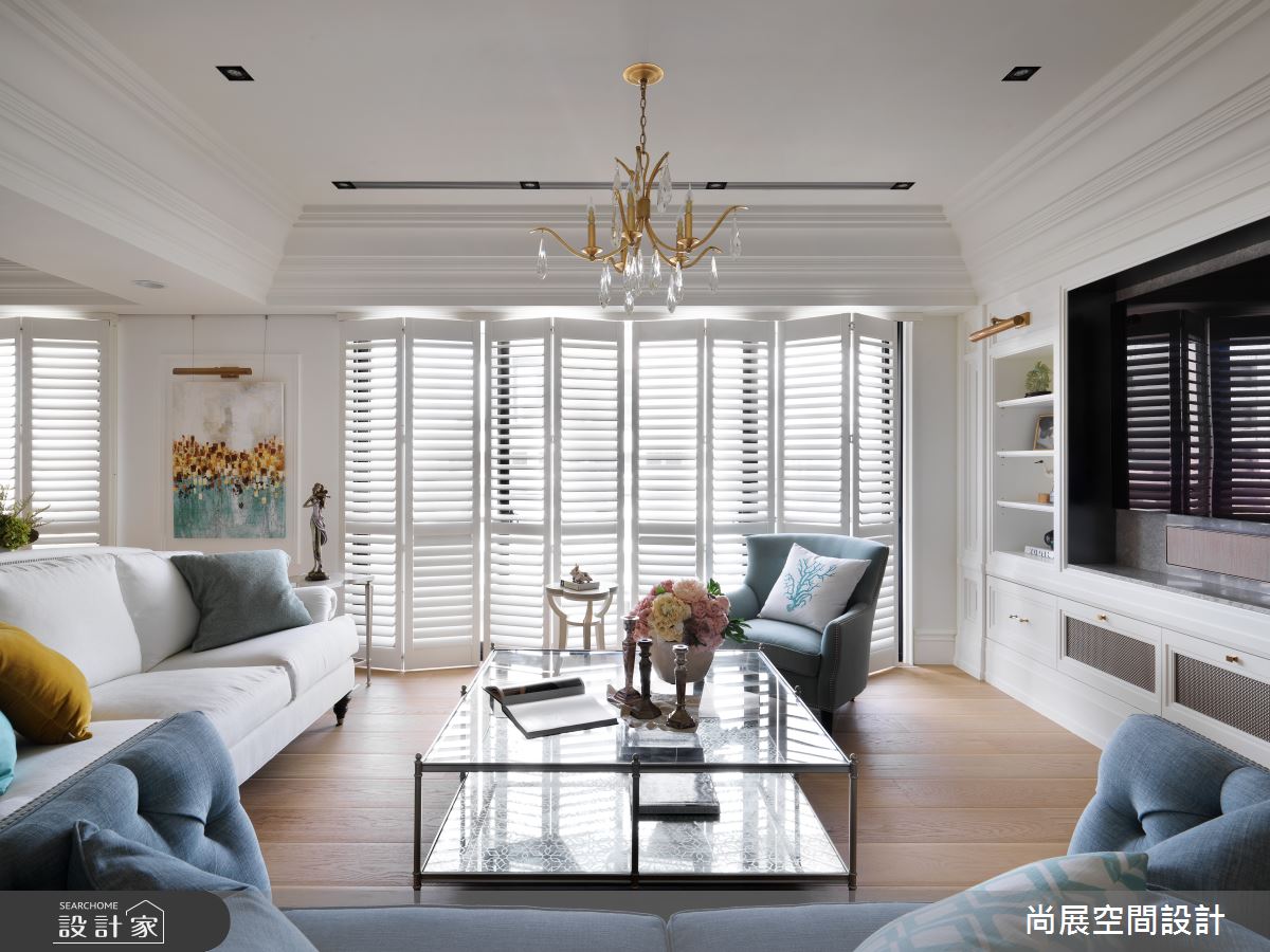 200坪新成屋(5年以下)＿混搭風客廳案例圖片＿尚展空間設計＿尚展_102之1