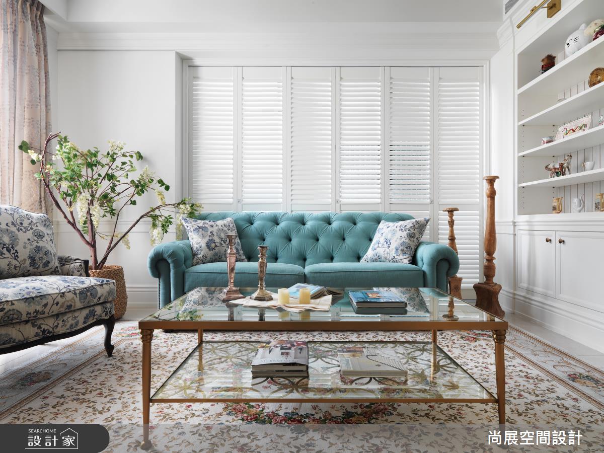 200坪新成屋(5年以下)＿美式風客廳案例圖片＿尚展空間設計＿尚展_103之4