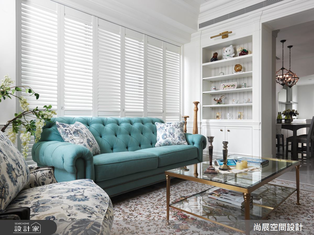 200坪新成屋(5年以下)＿美式風客廳餐廳案例圖片＿尚展空間設計＿尚展_103之5