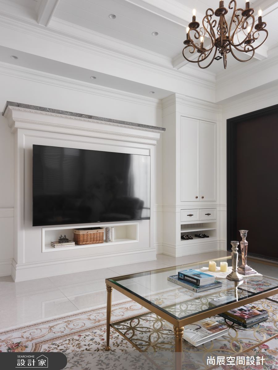 200坪新成屋(5年以下)＿美式風客廳案例圖片＿尚展空間設計＿尚展_103之3