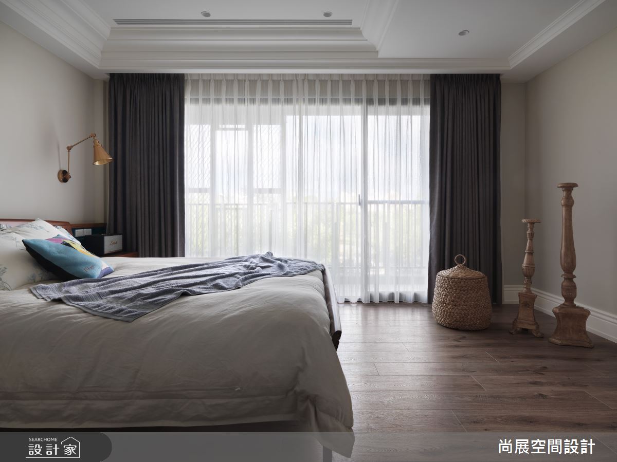 200坪新成屋(5年以下)＿美式風臥室案例圖片＿尚展空間設計＿尚展_103之16