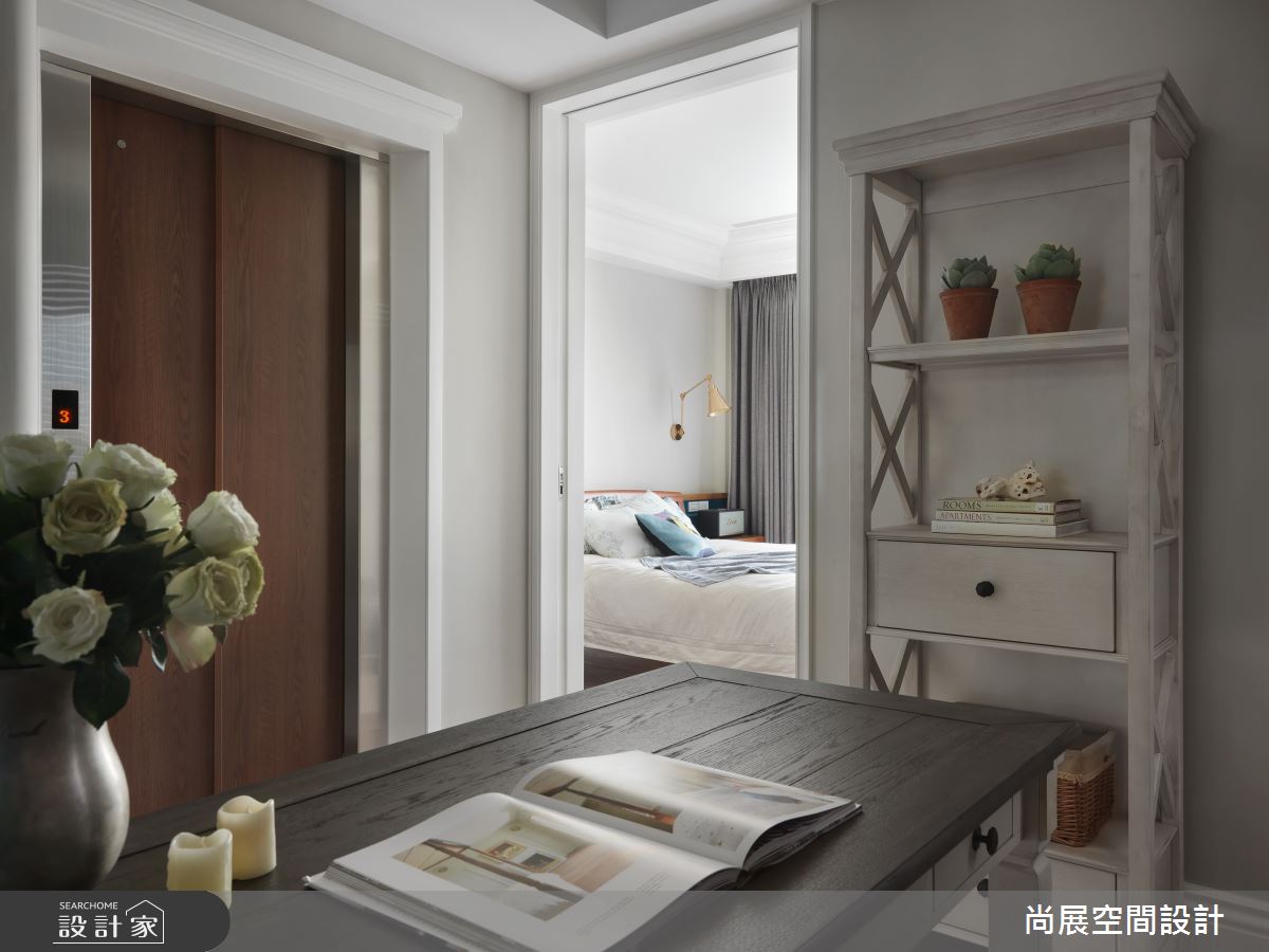 200坪新成屋(5年以下)＿美式風臥室書房工作區案例圖片＿尚展空間設計＿尚展_103之18