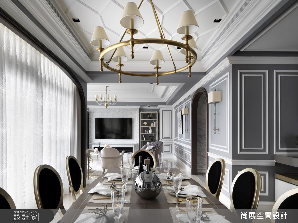 70坪新成屋(5年以下)＿美式風餐廳案例圖片＿尚展空間設計＿尚展_104之15