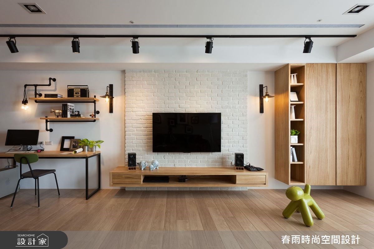 60坪＿北歐風客廳案例圖片＿春雨設計＿春雨_02 台中創世紀之4426